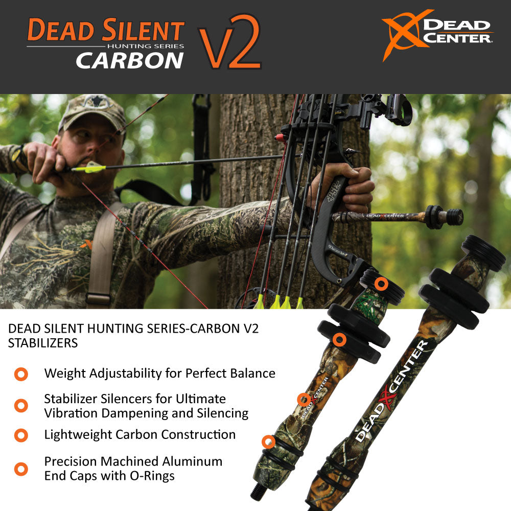 Dead Silent Hunting Series - Carbon V2 - 10in - Grey