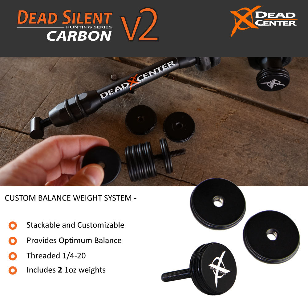 Dead Silent Hunting Series - Carbon V2 - 10in - Grey