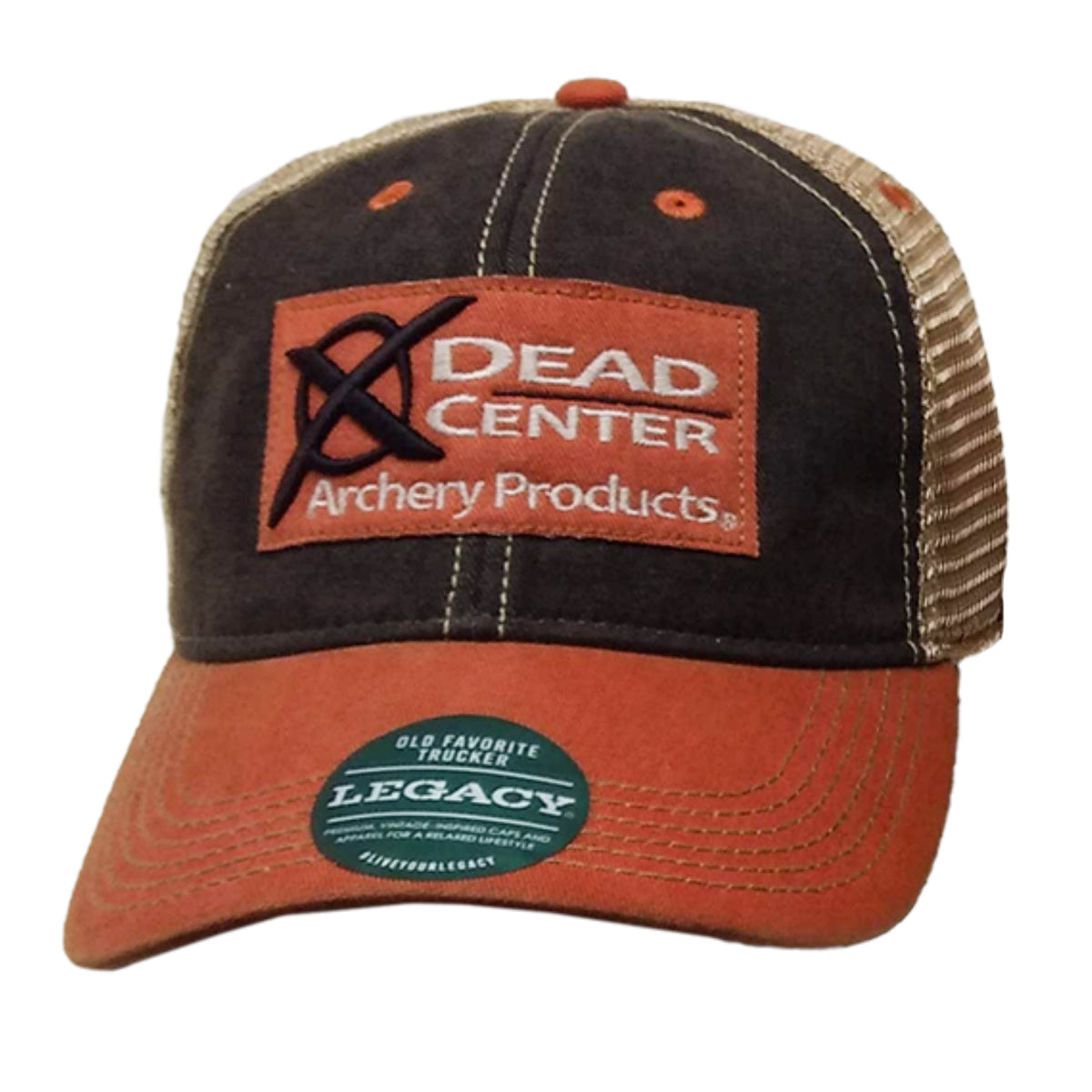 Legacy OFA Trucker Hat Black/Orange Dead Center Archery