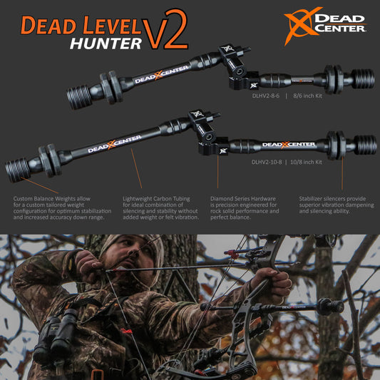 Dead Level Hunter V2 - 8in/6in. combo - Black